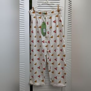 FARM Rio Floral Embroidered Pants